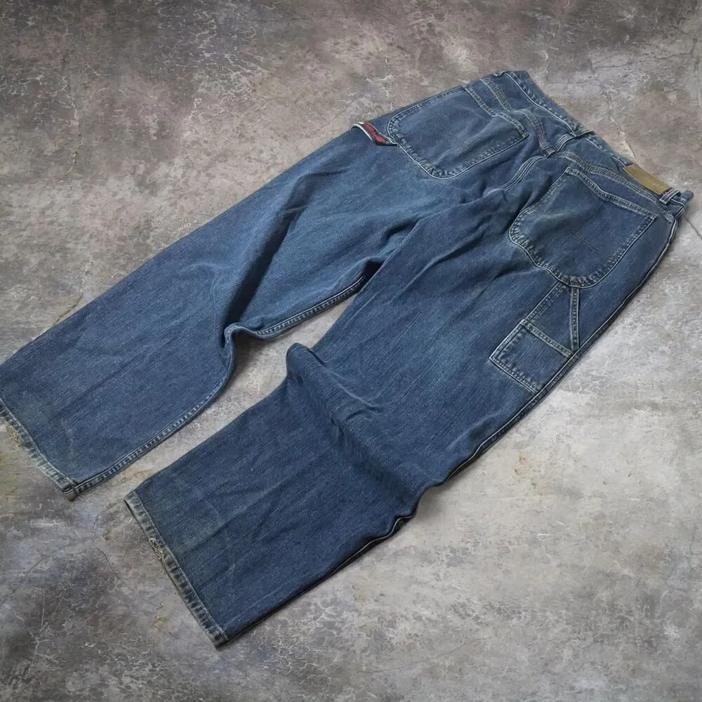 Tommy-hilfiger Men's Blue and Navy Jeans